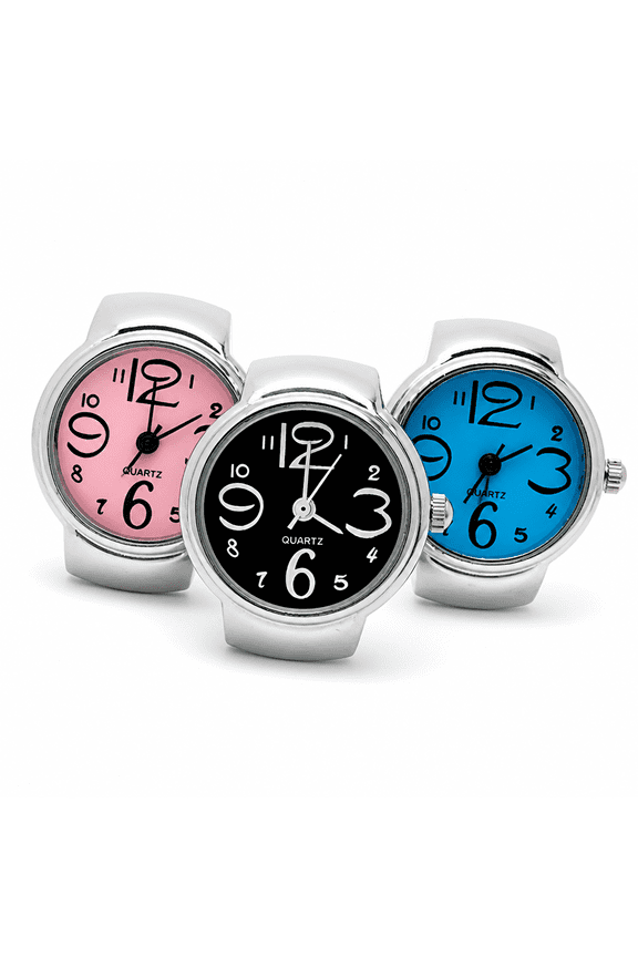 2026 New Finger Ring Watch Multifunctional Decorative Alloy Time Display Jewelry Accessories for Women for Casual,Party,Date,Gift
