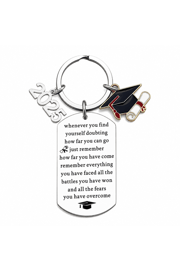 2026 New Graduation Gifts for Him Her - Class of Graduation Keychain, Inspirational Gifts for College Middle High Student, Senior Masters Degree Student College Gift Ideas