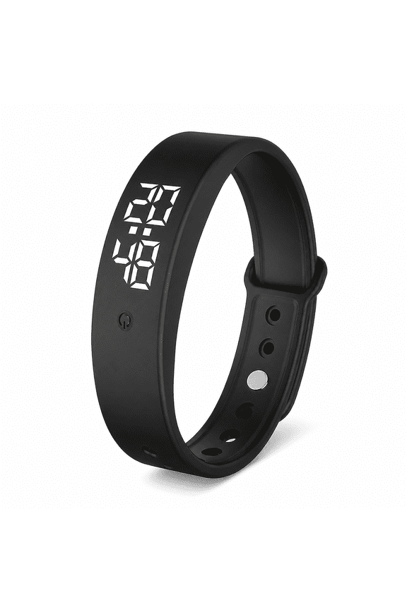 2026 New Vibrating Reminder Watch - with Up to 10 Daily Alarms for Work,School,Fitness,Medication,Appointments - Black