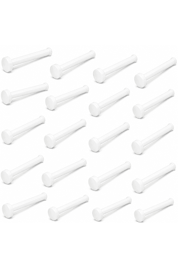 20g Clear Nose Studs Nose Rings Retainer Acrylic Nose Rings for Work Spacer Plastic Shaped Nose Stud Nose Bone Nose Pin Retainer Flexible Nose Piercing for Men Women