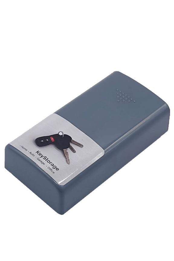 Magnetic Key Box for Under Car,Magnetic Holder Magnetic Key Holder,Strong Grip Hide A Key Magnetic Car,Gray