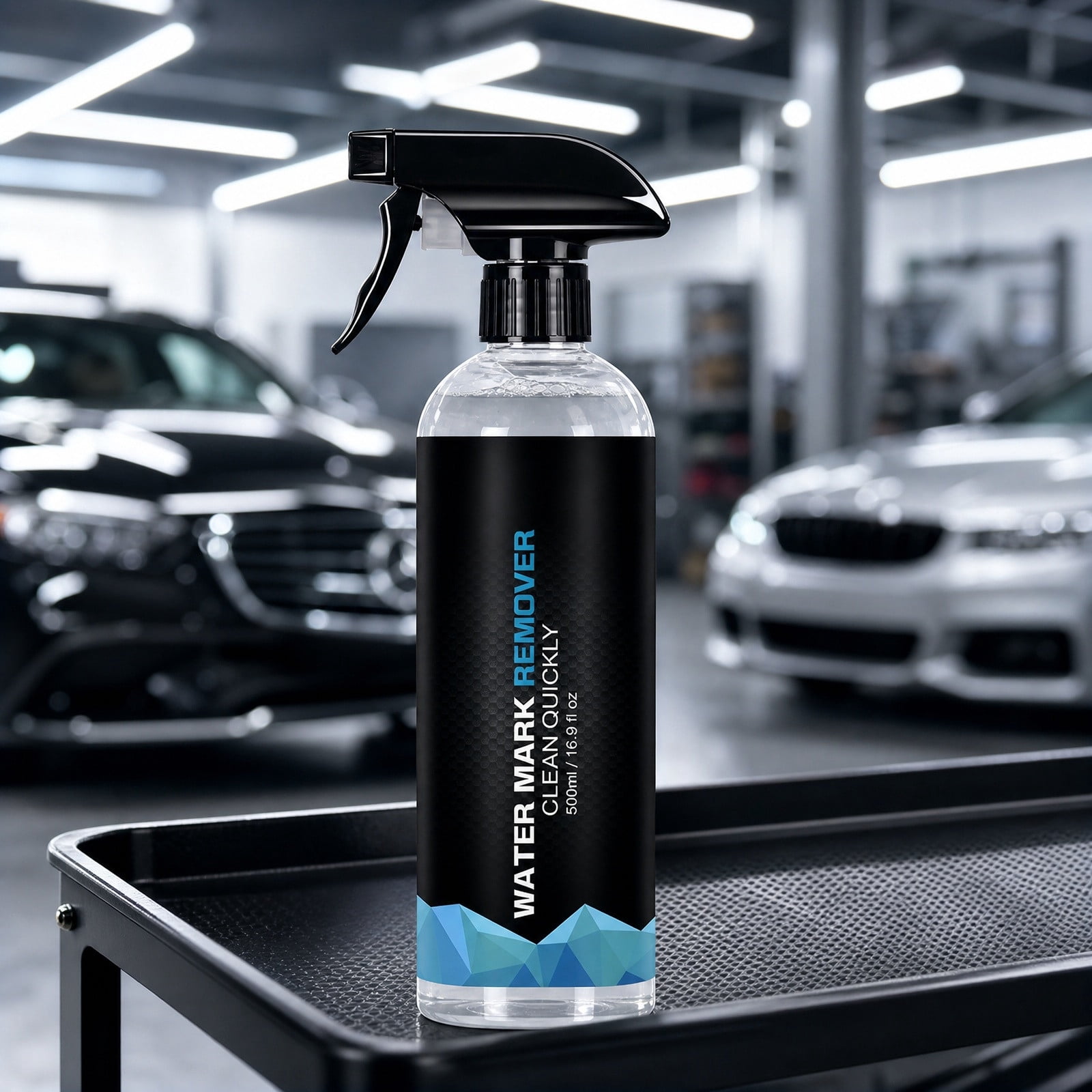 AURIGATE 16.9 oz Car Water Spot Remover, Glass Oil Film and Water Mark Cleaner for Paint Surfaces, Windows and Scale Buildup