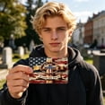 thumbnail image 1 of AURIGATE 2 Pcs Credit Card Under Flag Debit Card Sticker, Waterproof Vinyl Cover for Standard Cards Removable, 1 of 8
