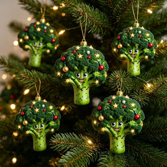 AURIGATE 2D Acrylic Christmas Tree Ornament Flat Hanging Pendant, 3.15 in, Multicolor, Friendship Themed Decorative Pendant for Car Interior Window Home