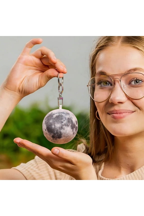 3D Planet Keychain Backpack Charm, 11 Style Solar System Ball Pendant for Bag, Purse & Key Decor