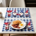 thumbnail image 1 of AURIGATE 4th of July Placemat, Polyester Placemat for Dining Table Coffee Table Decor, 1 of 6