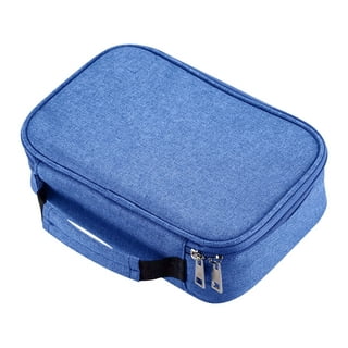 Kipling Pencil Case CUTE Pencil Cosmetic Case Pouch TRUE BLUE GREY RRP £29