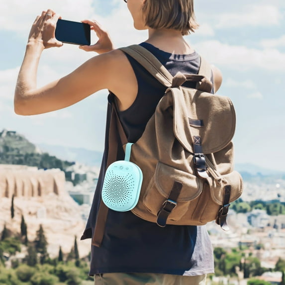 AURIGATE Bluetooth Shower Speaker- Premium Waterproof and Wireless Floating Speaker- Outdoor Indoor Rugged Waterproof Dustproof Speaker-Waterproof Speaker with 7 Hour Playtime