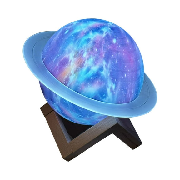 AURIGATE Bluetooth Speaker, Magnetic Wireless Planets Speaker with LED Light, Touch Control, for Home Office Decor Creative Gifts