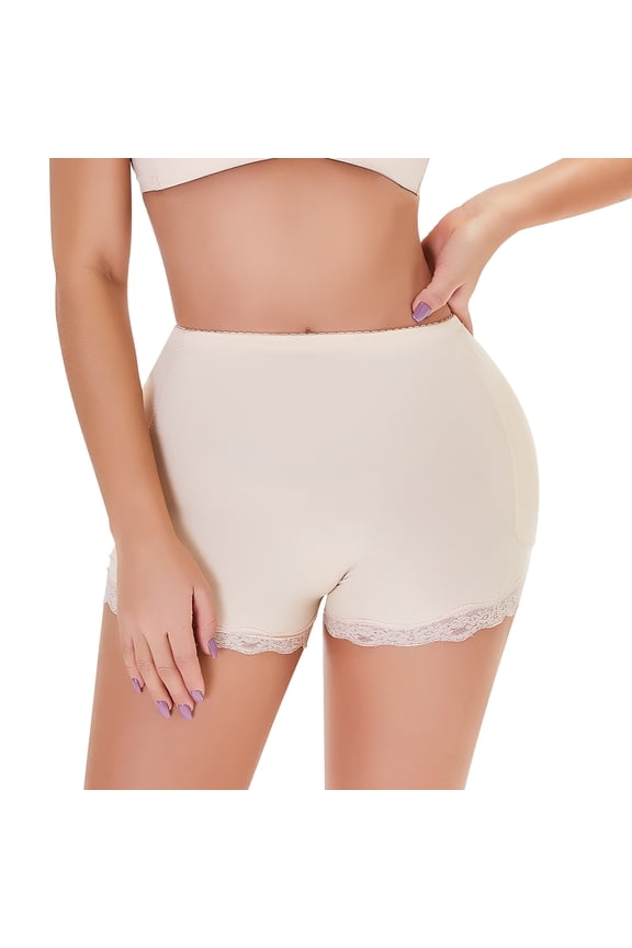 Butt Pads for Bigger Butt, Padded Butt Lifter Panties Seamless Panties Hip Pads Fake Butt for Women