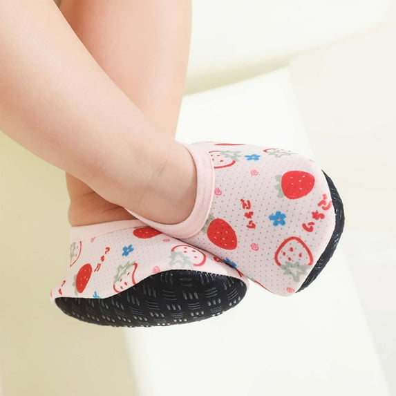 AURIGATE Clearance! Baby Girls' Socks Toddler Baby Girls Boys Shoes Floor Socks Thin Cotton Mesh Soft Bottom Non-Slip Baby Toddler Socks