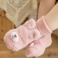 thumbnail image 1 of AURIGATE Clearance! Baby Non Slip Socks Children's Socks Winter Thickened Floor Socks Baby Non-slip Dispensing Baby Socks Warm Toddler Shoes And Socks, 1 of 4