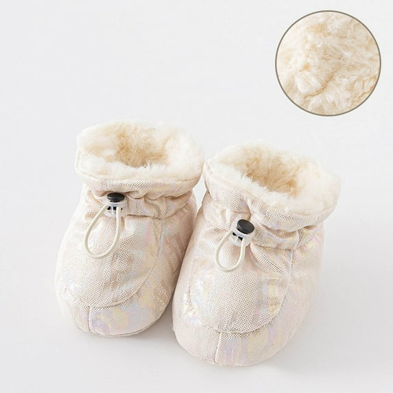 AURIGATE Clearance! Baby Non Slip Socks Toddler Boys Girls Color Reflective Socks Keep Warm Plush Kids Soft Non-slip Indoor Toddler Shoes Socks