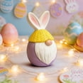 thumbnail image 1 of AURIGATE Easter Bunny Gnome Figurine,Egg-Shaped Rabbit Tomte Ornament for Spring Home Tabletop Easter Holiday Decor, 1 of 6