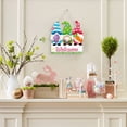thumbnail image 1 of AURIGATE Easter Hanging Sign, Cartoon Gnome Wooden Decor for Holiday Party Wall & Door, 1 of 6