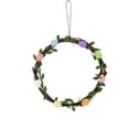 thumbnail image 1 of AURIGATE Easter Rattan Wreath with Foam Eggs, Natural Rattan Spring Easter Wreath with Colorful Egg & Flower Decor, Front Door Porch Wreath for Home Easter Holiday Party Decor Supplies, 1 of 6