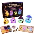 thumbnail image 1 of AURIGATE Glow in Dark DIY Bead Kit, 7.87x4.72 inch Luminous Spirit Crafts Set for Jewelry Making Halloween Gift Activity, 1 of 5