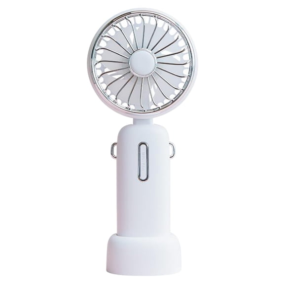 AURIGATE Handheld Fan, 4800mAh Battery Operated Mini Portable Personal Cooling Fan USB Rechargeable Wearable Hanging Neck Fans for Women Men, Multi-Functional, 6-20 Hours Strong Airflow 3 Speeds-Green