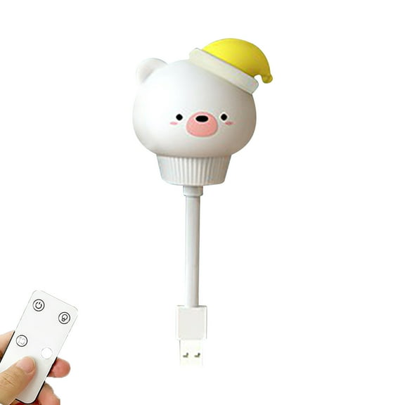 AURIGATE Kids Desk Lamp Pink, Dimming Desk Lamp for Girls with Exclusive Cartoon Look, Cute Night Light for Kids Bedroom, Eye-Caring LED Portable Reading Lamp for Child, Unique Gift