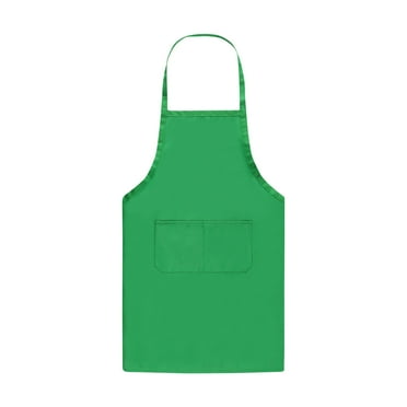 AURIGATE Kitchen Cooking Apron for Women Men with Pockets Suit for Chef Waitress Painting Artist Baking Server Canvas Aprons