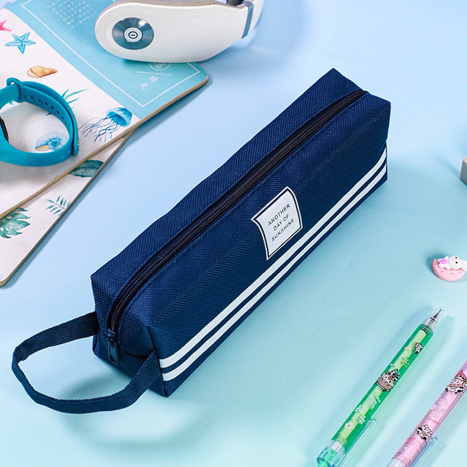 AURIGATE Stationery Pencil Case Pouch Stylish Simple Small Pencil Bag — free download