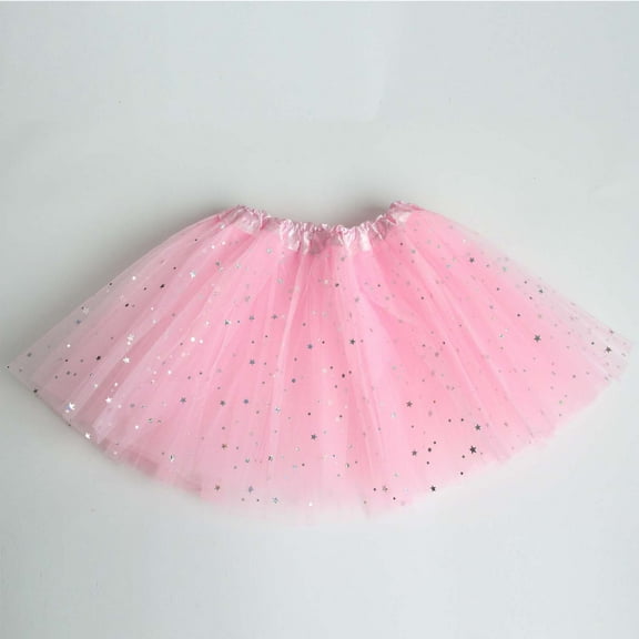 AURIGATE Toddler Baby Girl Skirt Toddler Baby Girls Party Multicolour Dance Ballet Costume Sequins Princess Skirts