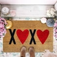 thumbnail image 1 of AURIGATE Valentine's Day Doormat Outdoor Indoor Classic Valentine's pattern Welcome Door Mat Valentine's Day Rug Front Door Mat for Porch Decor Gifts, 15.7x23.6in, 1 of 3
