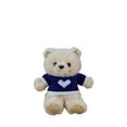 thumbnail image 1 of AURIGATE Valentine's Day plush bear doll pillow, a cute little bear with a heart pattern on its clothes, is a perfect gift for your girlfriend or lover.Decorations for the living room and bedroom, 1 of 2