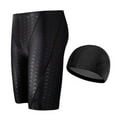 thumbnail image 1 of AURORA TRADE 2 Pcs/Set Swimming Trunks Waterproof Quick Dry Breathable Elastic Plus Size Summer Swimming Set for Swimming Pool, 1 of 8