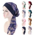 thumbnail image 1 of AURORA TRADE Chemo Headwear Turbans for Women Long Hair Head Scarf Headwraps Cancer Hats, 1 of 7