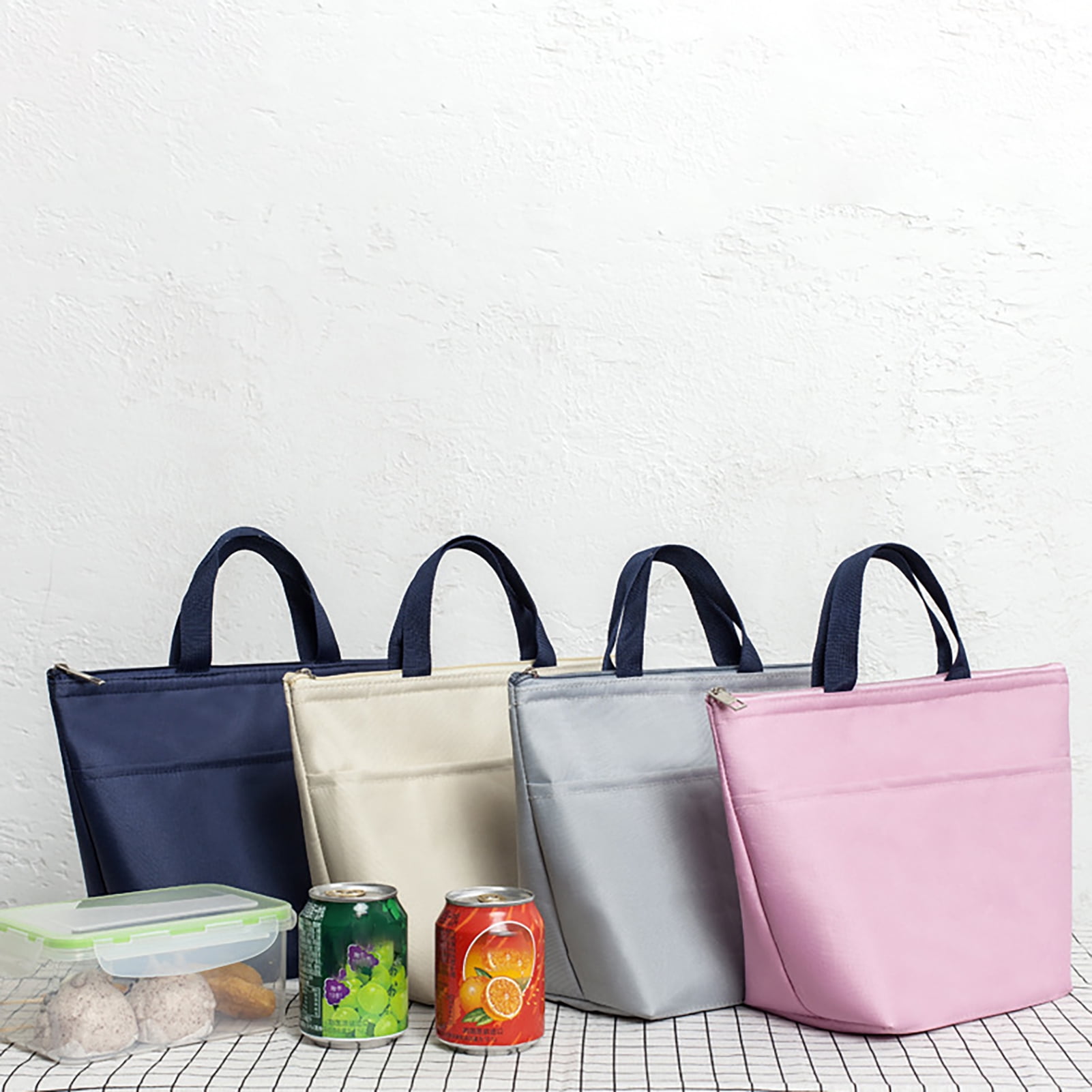 Cool Lunch Bags For Women.AURORA TRADE Durable Lunch Bags for Women Water Resistant Aluminum Foil ...