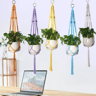 Plant Hanger,Wall Planters For Indoor Plants,2Pcs Wooden Wall Mounted Hanging  Plant Hooks 