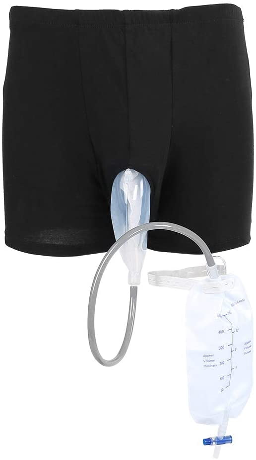 AURORA TRADE Male Urinal Bag Pee Bag Portable Wearable Men's Urinal