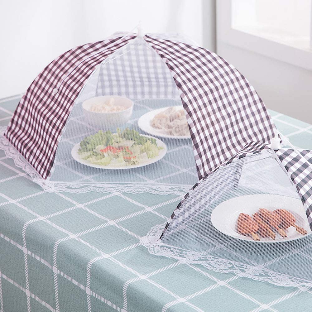 AURORA TRADE Mesh Screen Food Tent Covers, Reusable and Collapsible