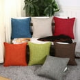 thumbnail image 1 of AURORA TRADE Pillow Covers 18x18 Inch Set of 2 Neutral Decorative Throw Pillow Covers Square Accent Cushion Case for Couch Sofa Living Room Farmhouse Home Decoration, 1 of 8