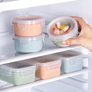 Tafura Freezer Soup Containers for Food with Twist Top Lids [32 Oz - 10  Pack] Reusable Plastic with Screw On Lids | Freezer Containers for Food