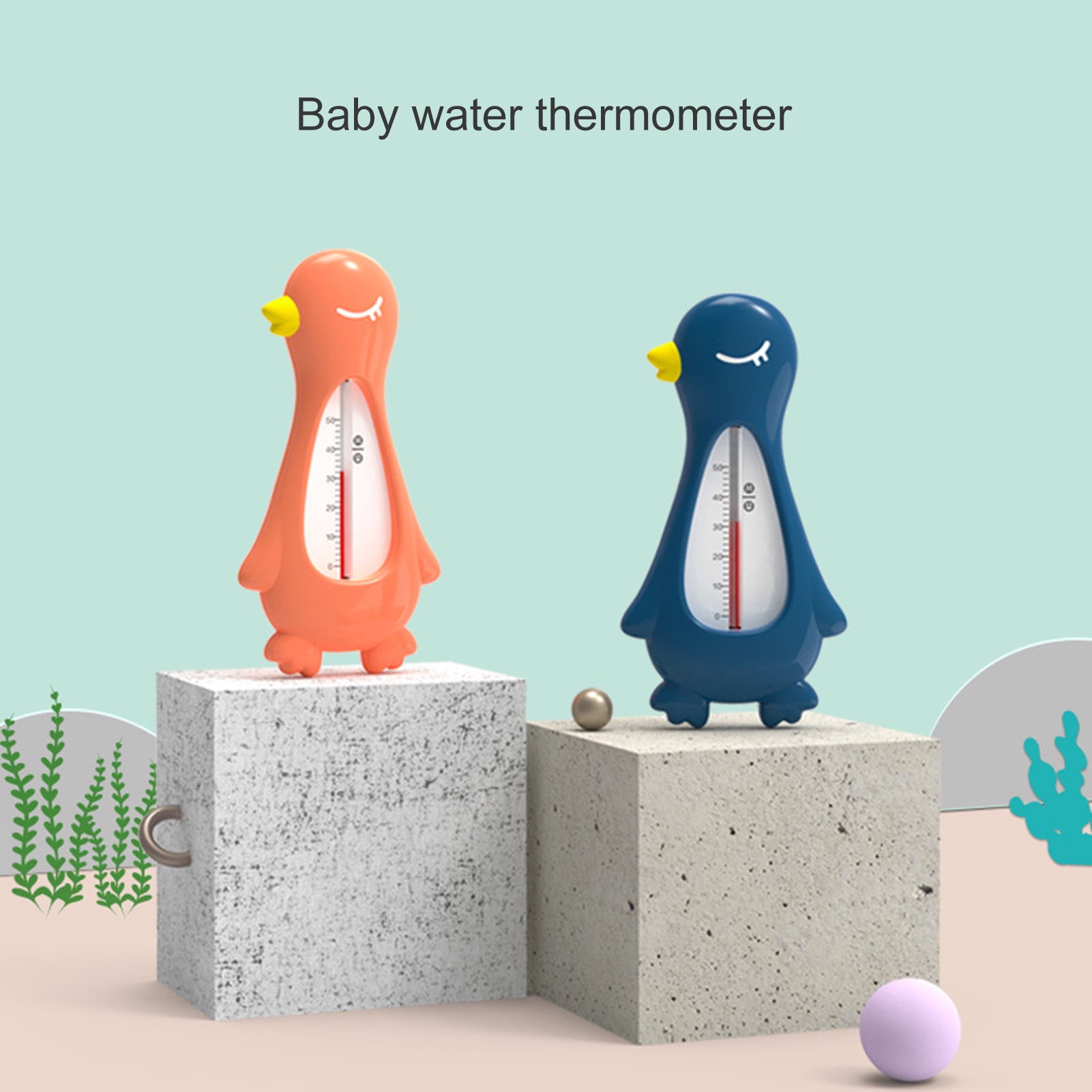 AURORA TRADE Water Thermometer Creative Shape Precise Measurement