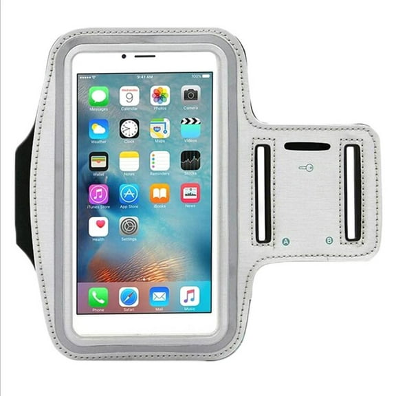 AURORA TRADE Waterproof Running Armband Cell Phone Holder, Touch ID&Key Pouch,Arm Band Sleeve for Excercise,Jogging,Workout 6.7 inch