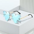 thumbnail image 1 of AURORADY Sunglasses for Women Retro Sun Glasses with Thin Narrow Frame, 90s Y2K Fashion Essential, 1 of 3