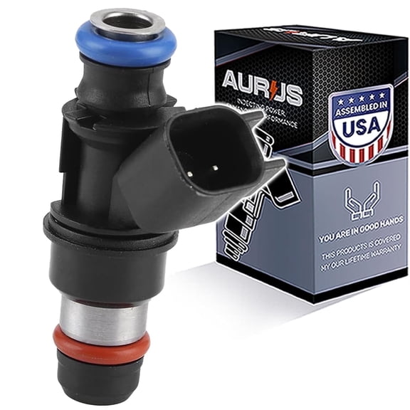 AURUS 1pc OEM Fuel injector 12580681 Compatible with 2004-2010 GMC Envoy XUV XL Sierra Yukon Savana 1500 2500 3500 4500 Canyon V8 Cylinder 4.8L 5.3L 6.0L 6.2L Engine 2-Door 4-Door Pickups Chassis