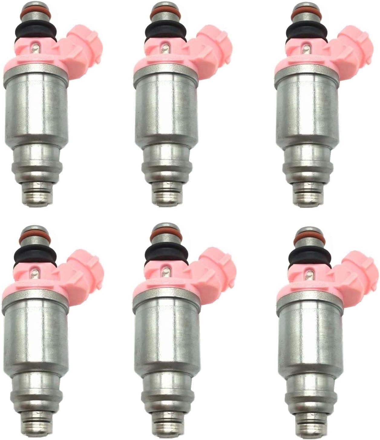 AURUS 6pc Fuel Injectors 23250-74080 Compatible With 1992-1997 Toyota ...
