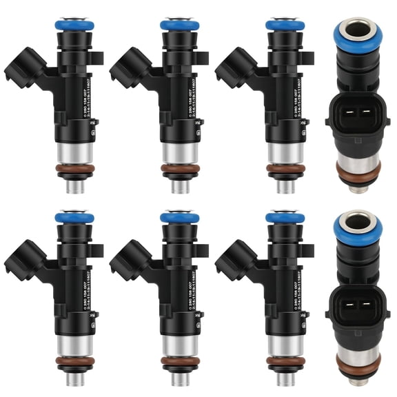 AURUS OEM Fuel Injectors Set of 8 – 280158007 for 2007 Nissan Frontier 2.4L & 2005–2010 Nissan Pathfinder 4.0L