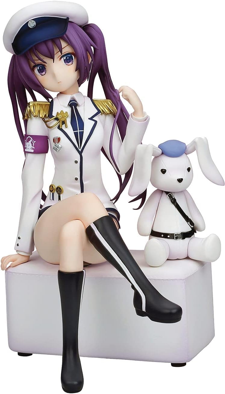 AURUS The Order a Rabbit Rize Military Uniform PVC Figure, Anime Collectible Statue