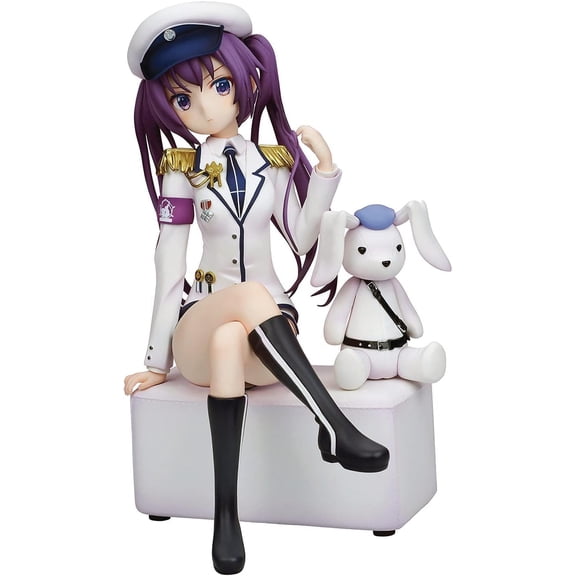AURUS The Order a Rabbit Rize Military Uniform PVC Figure, Anime Collectible Statue