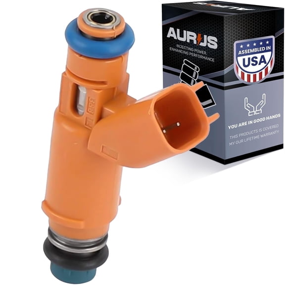 AURUS OEM Fuel Injector 2W93-AA / 195500-4280 for Jaguar 4.2L V8 & Land Rover 4.4L V8 (Single Injector)