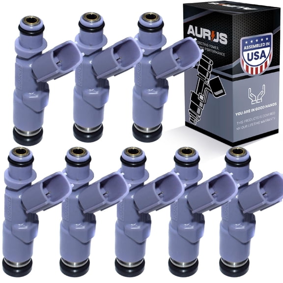 AURUS x8 OEM Fuel Injectors 23250-70120 23209-70120 Compatible with 2005-2009 Toyota Tundra 5.7L Sequoia 4Runner 2006-2007 Land Cruiser for Lexus GX470 LX470 4.7L V8 cylinder Engine Pickup SUV