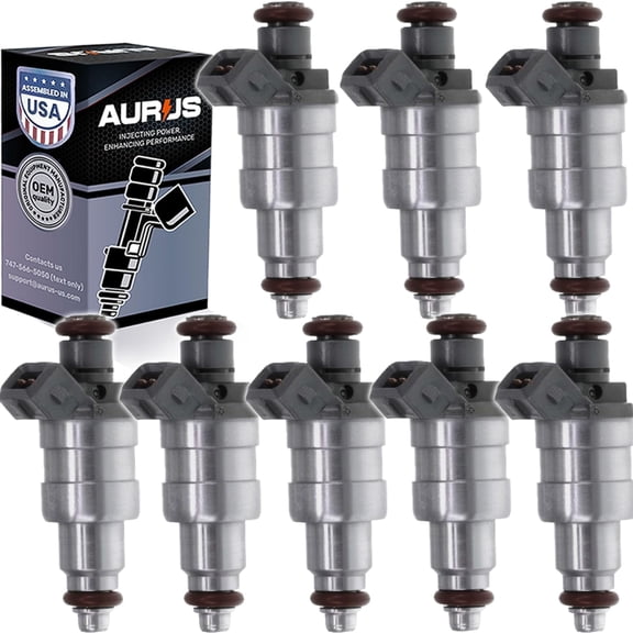AURUS x8 OEM Fuel Injectors 53030778 / 53030343 for Dodge & Jeep 5.2L 5.9L V8 (1996–1999)