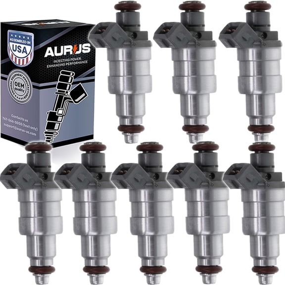 AURUS x8 OEM Fuel Injectors 53030778 / 53030343 for Dodge & Jeep 5.2L 5.9L V8 (1996–1999)