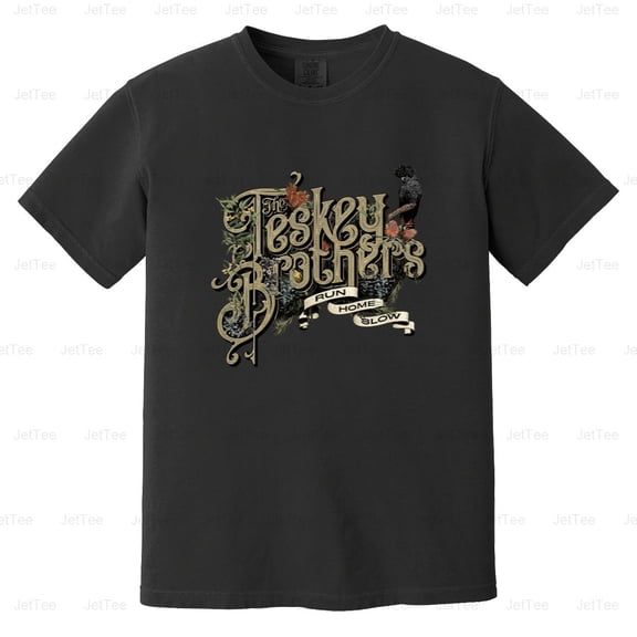 AUS200-200 The Teskey - Brothers Run Home Slow Australia Music Comfort Color T-Shirt Unisex, up to 4XL