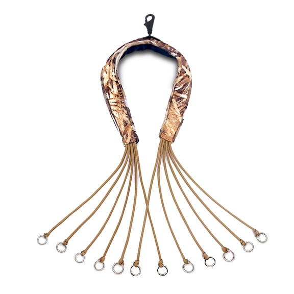 AUSCAMOTEK Duck Carrier Waterfowl Hunting Game Tote Camo Padded Bird Dove Strap 12 Drops